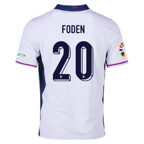 Phil Foden England Home Jersey 2024