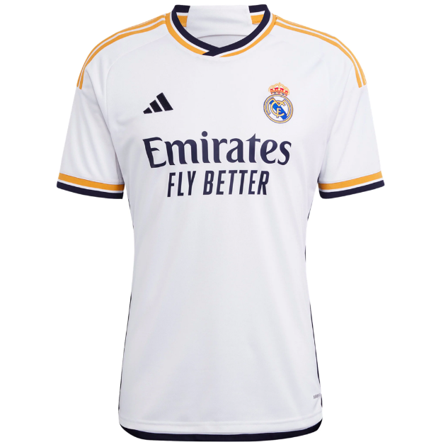 Real Madrid Jersey 23/24 Home Football Kit 2023 2024 Soccer Shirt