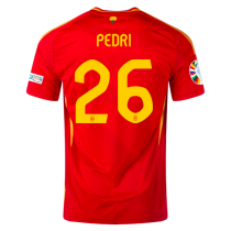 Pedri Spain Home Jersey 2024