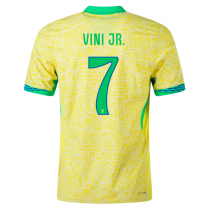 Vinicius Jr. Brazil Home Jersey 2024